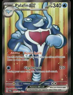 Palafin ex - 193/167 Ultra Rare Holo NM Pokemon SV06: Twilight Masquerade - Image 1