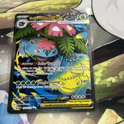 Pokemon TCG Mega Evolutions Mega Venusaur EX 155/132 Ultra Rare NM - Image 1