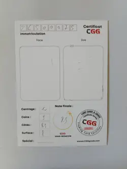 Carte pokemon Francais Bulbizarre (BS 44) Set de Base CGG 8,5 26500075 - Image 3