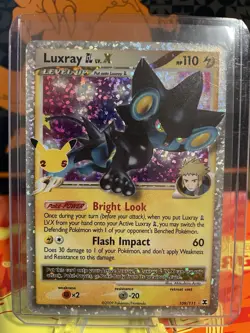 Luxray GL LV.X 109/111 Holo Rare Classic Collection Pokemon NM - Image 1