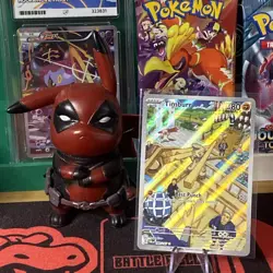 Timburr 183/167 Pokemon TCG S&V Twilight Masquerade Illustration Rare English - Image 1
