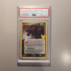 2021 Pokemon Celebrations Umbreon Gold Star PSA 10 #17 - Image 1