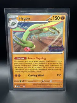 Flygon 016 Promo Stamped - Phantasmal Flames Prerelease - Pokemon TCG - Image 1