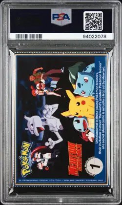 1999 POKEMON BURGER KING PERFORATED #6 CHARIZARD PSA 8 - Image 2