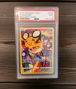 2022 Pokemon - Dedenne TG07/TG30 Swsh09: Brilliant Stars Trainer Gallery - PSA 9 - Image 1