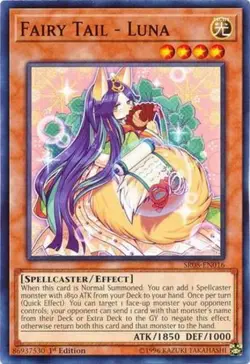 Fairy Tail - Luna - SR08-EN016 - Common - 1st Edition - Lightly Played - Image 1