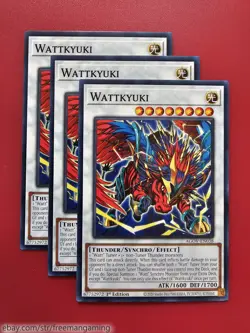 Yugioh Watt Deck Core 18 Card Set Wattkyuki Wattchimera Wattgiraffe Wattuna NM - Image 2