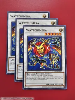 Yugioh Watt Deck Core 18 Card Set Wattkyuki Wattchimera Wattgiraffe Wattuna NM - Image 3