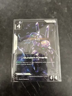 GUNDAM CARD GAME - GUNDAM KIMARIS GD02-070 LR+ HOLO FOIL ENG DUAL IMPACT - Image 1