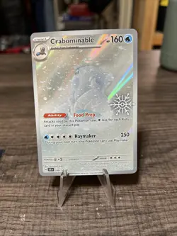 Pokemon TCG Crabominable Card 149/142 Illustration Rare - Image 1