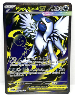 Mega Absol ex - 161/132 Pokemon TCG Mega Evolution Ultra Rare Pokemon Card - Image 1