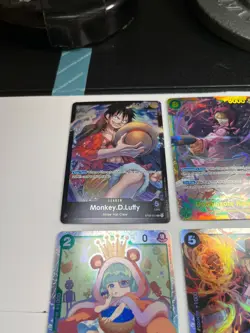 ONE PIECE TCG 261 CARD LOT LEADERS/DONS/SR/UR/R/UNC/C DECK BUILDING SINGLES NM+! - Image 4