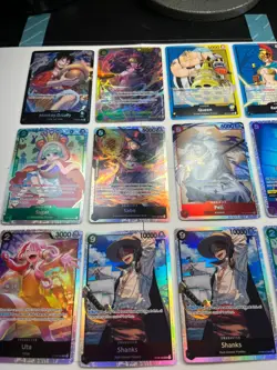 ONE PIECE TCG 261 CARD LOT LEADERS/DONS/SR/UR/R/UNC/C DECK BUILDING SINGLES NM+! - Image 5