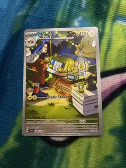 Pokemon Charjabug 169/162 S&V Temporal Forces Illustration Rare Card Mint/ NM - Image 1
