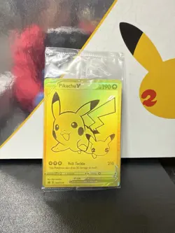 Pikachu V - SWSH145 - SWSH: Sword & Shield Promo Cards (SWSD) - Image 2