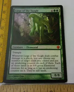 Liege of the Tangle foil MTG Magic the Gathering card X1 - Image 1