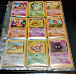 Vintage Pokemon Cards 245 Lot 1999-2001 - Image 1