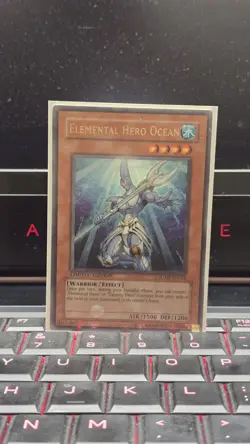 Yugioh Card TCG JUMP-EN013 Elemental Hero Ocean Ultra Rare Limited Edition LP - Image 1