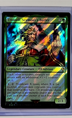 MTG Magic The Gathering FIC Final Fantasy Surge Foil Tromell Seymours Butler - Image 1