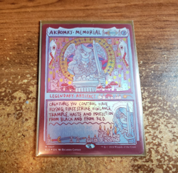 Akroma's Memorial Secret Lair Rainbow Foil - Burning Revelations - MTG Near Mint - Image 1