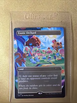Magic: The Gathering Exotic Orchard Borderless Secret Lair Drop Non Foil, NM - Image 1