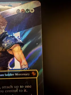 MTG Final Fantasy English Cloud, Ex-SOLDIER Borderless 0210 Surge Foil - Image 2