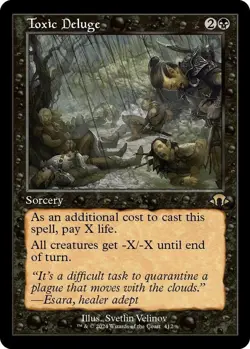 Toxic Deluge (Retro Frame) - Modern Horizons 3 (MH3) - NM - Magic The Gathering - Image 1
