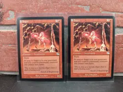 Anger x2 2x 2002 Judgment 77/143 Red Uncommon Creature MTG NM NON FOIL ?? - Image 1