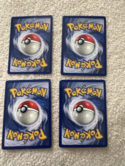 1999 Pokemon First Movie Set x4 LP WB Black Star Promo Cards - Image 2