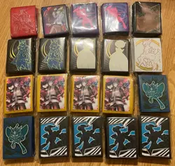 Pokemon TCG Various Sets Deck Sleeves Sealed (Lot Of 40) - Image 1