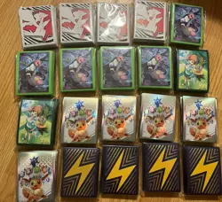 Pokemon TCG Various Sets Deck Sleeves Sealed (Lot Of 40) - Image 2