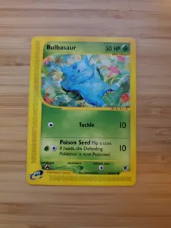 Pokemon Expedition 94/165 Bulbasaur Card RARE VTG COLLECT SET BUILDER - Image 1