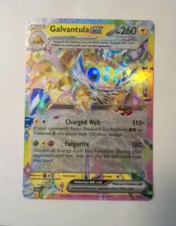 Galvantula EX 051/142 SV: Stellar Crown Double Rare Pokemon TCG 2024 NM - Image 2