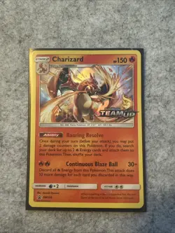 Charizard SM158 Black Star Promo Prerelease Stamped Pokemon 2019 SM Team Up MINT - Image 1