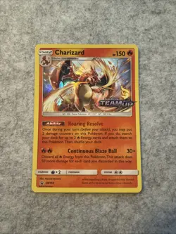 Charizard SM158 Black Star Promo Prerelease Stamped Pokemon 2019 SM Team Up MINT - Image 3
