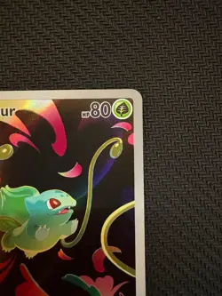 Pokemon TCG Bulbasaur IR Mega Evolution 133/132 English - NM - Image 4