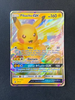 Carte Pokemon Pikachu Gx SM232 Promo Ultra Soleil Et Lune NEUF - Image 1