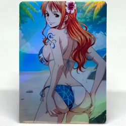 One Piece Nami Goddess Anime Waifu ACG Foil Card - Image 1