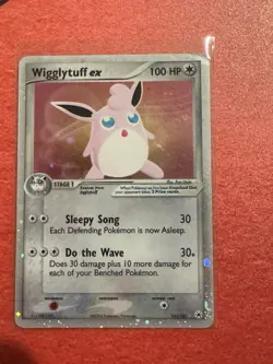 Wigglytuff ex 101/101 EX Hidden Legends Holo Ultra Rare 2004 Pokemon TCG Card - Image 1