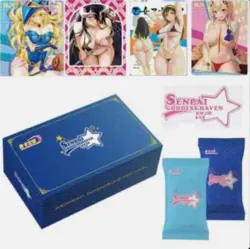 [Box] Senpai Goddess Haven 5 Spicy Waifu Trading Cards sealed boxes Anime - Image 1