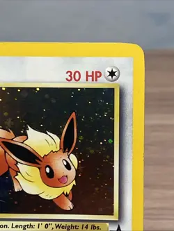 Pokemon TCG Eevee #11 Black Star Holo Promo Card 1999 WOTC - Image 2