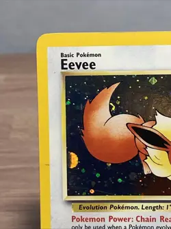 Pokemon TCG Eevee #11 Black Star Holo Promo Card 1999 WOTC - Image 3
