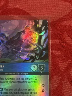 EPIC Lorcana Whispers - Kristoff - Mining the Ruins - 218/204 FOIL EPIC - Image 2