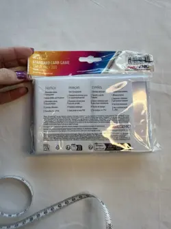 200 Pack Standard Card Game Sleeves Value Pack 66x91 Prime GameGenic NEW - Image 2