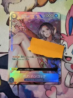 BOA HANCOCK One Piece Anime Waifu Card Girl Foil Holo - Image 1
