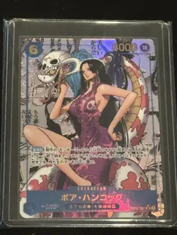 ONE PIECE Card Boa Hancock OP07-051 Comic Parallel Manga Alt Art Japanese - Image 1