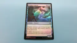 FOIL CRYPTIC SERPENT CREATURE AMONKHET MAGIC GATHERING MTG NM / UNPLAYED - Image 1