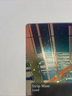 MTG Strip Mine (0175) (Borderless) (Galaxy Foil) Edge of Eternities Magic - Image 4