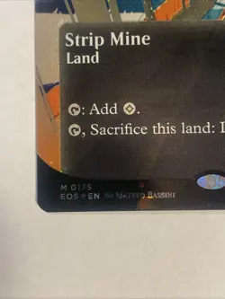 MTG Strip Mine (0175) (Borderless) (Galaxy Foil) Edge of Eternities Magic - Image 5