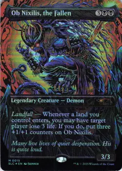 MTG Ob Nixilis, the Fallen (15) | NM Foil | Secret Lair Countdown Kit {SLC} - Image 2